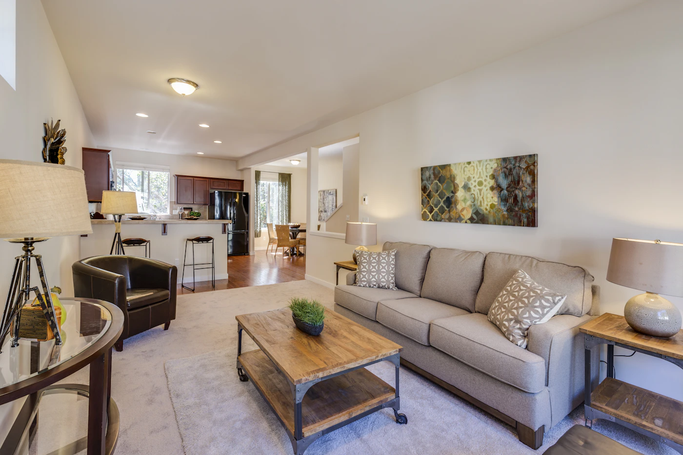 Open-plan living room